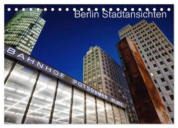 Produktbild: Berliner Stadtansichten (Tischkalender 2026 DIN A5 quer), CALVENDO Monatskalender