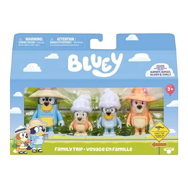 Produktbild: Moose: BLUEY 4-Pack - Familie Heeler auf Reisen
