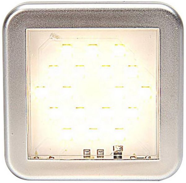 Produktbild: WAS LED Innenraumleuchte 989 LW11 LED 12V (B x H x T) 55 x 55 x 7mm