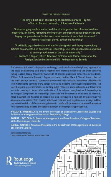 Produktbild: Contemporary Issues in Leadership