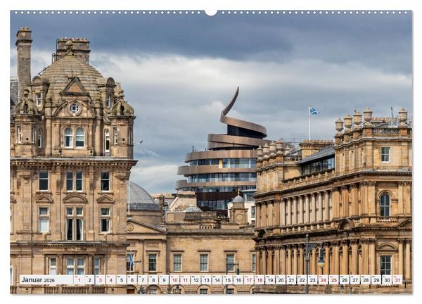 Produktbild: Wundersch&ouml;nes Edinburgh (Wandkalender 2026 DIN A2 quer), CALVENDO Monatskalender