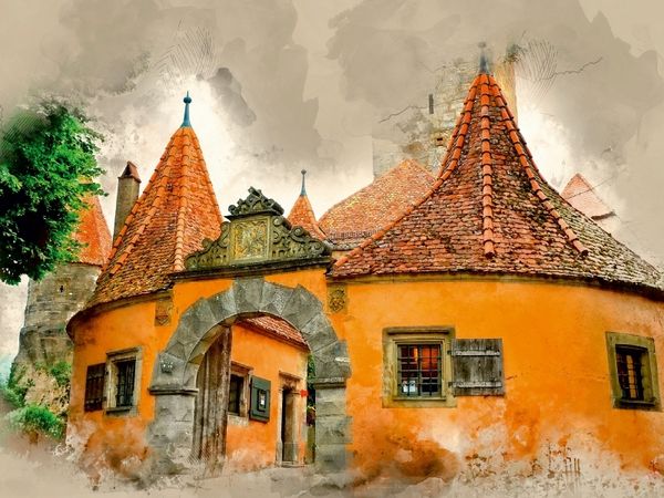 Produktbild: Rothenburg ob der Tauber (Puzzle)