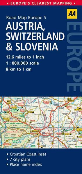 Produktbild: AA Publishing: 5. Austria, Switzerland & Slovenia