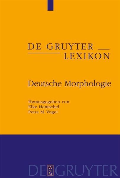 Produktbild: Deutsche Morphologie