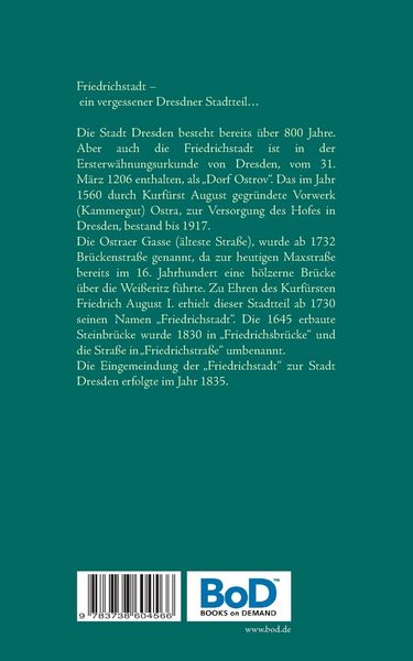 Produktbild: Die Dresdner Friedrichstadt auf alten Ansichtskarten