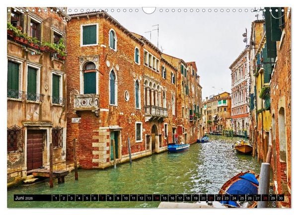 Produktbild: Besuch in Venedig (Wandkalender 2026 DIN A3 quer), CALVENDO Monatskalender