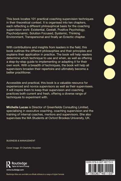 Produktbild: 101 Coaching Supervision Techniques, Approaches, Enquiries and Experiments