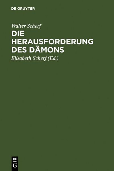 Produktbild: Die Herausforderung des D&auml;mons