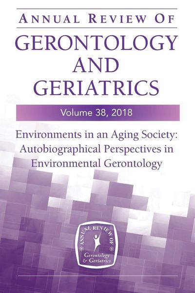 Produktbild: Annual Review of Gerontology and Geriatrics, Volume 38, 2018