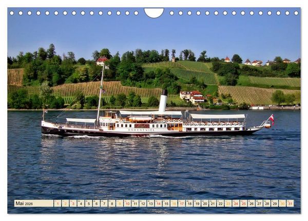 Produktbild: Bodensee - "Die D&ouml;rfer sind wie ein Garten ..." (Rainer Maria Rilke) (Wandkalender 2026 DIN A4 quer), CALVENDO Monatskalender