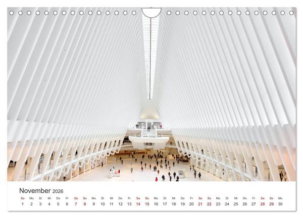 Produktbild: New York - Eine Reise zum Big Apple. (Wandkalender 2026 DIN A4 quer), CALVENDO Monatskalender