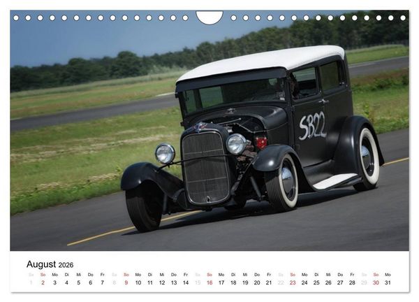 Produktbild: Custom Cars - M&auml;nnertr&auml;ume werden wahr (Wandkalender 2026 DIN A4 quer), CALVENDO Monatskalender