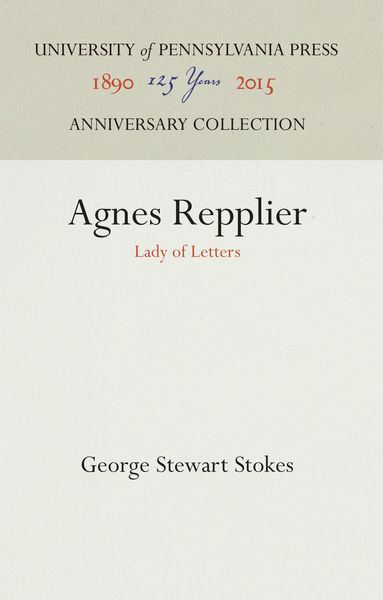Produktbild: Agnes Repplier