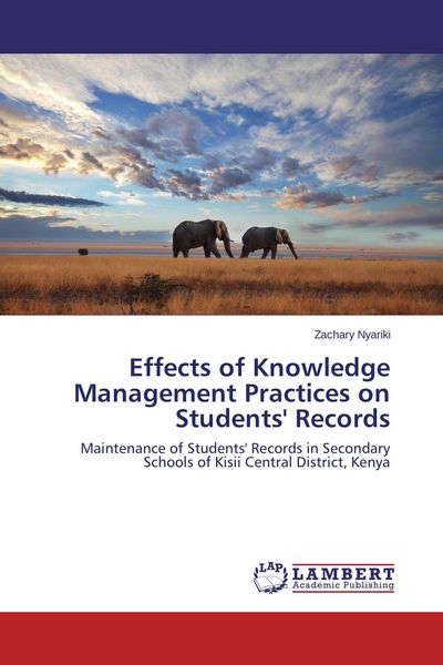 Produktbild: Effects of Knowledge Management Practices on Students' Records