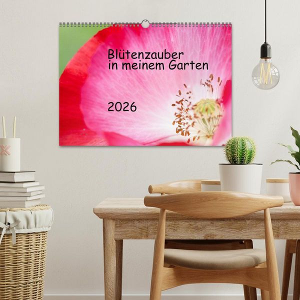 Produktbild: Bl&uuml;tenzauber in meinem Garten (Wandkalender 2026 DIN A3 quer), CALVENDO Monatskalender