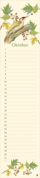 Produktbild: Edith Holden: Geburtstagskalender Langplaner