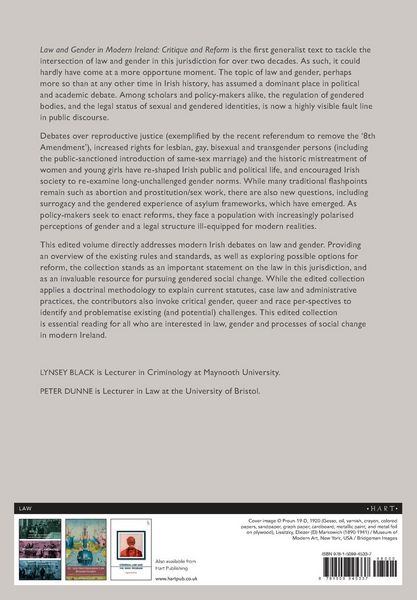 Produktbild: Law and Gender in Modern Ireland