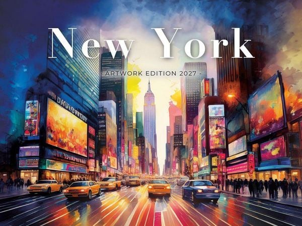 Produktbild: New York Artwork Edition Kalender 2027