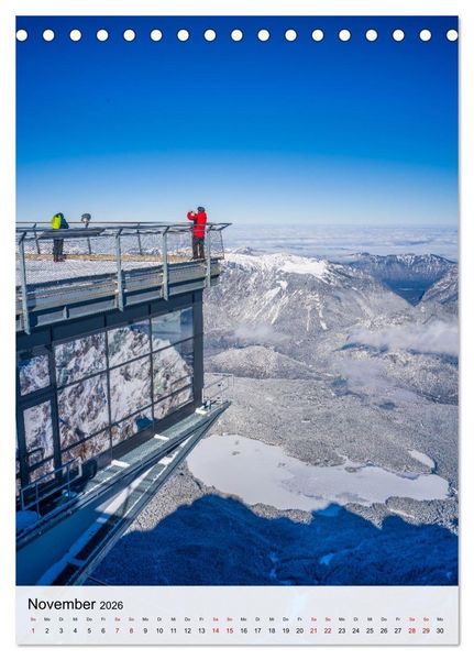 Produktbild: Garmisch-Partenkirchen und die faszinierende Bergwelt der Alpen (Tischkalender 2026 DIN A5 hoch), CALVENDO Monatskalender