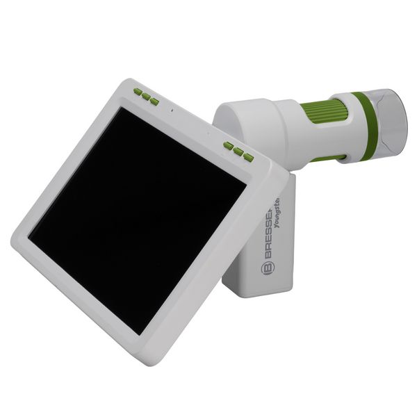Produktbild: Breser Junior 16461 - Digitales Mikroskop und Handmikroskop mit 7-Bildschirm, von 10x bis 200x Vergr&ouml;&szlig;erung, Zubeh&ouml;r