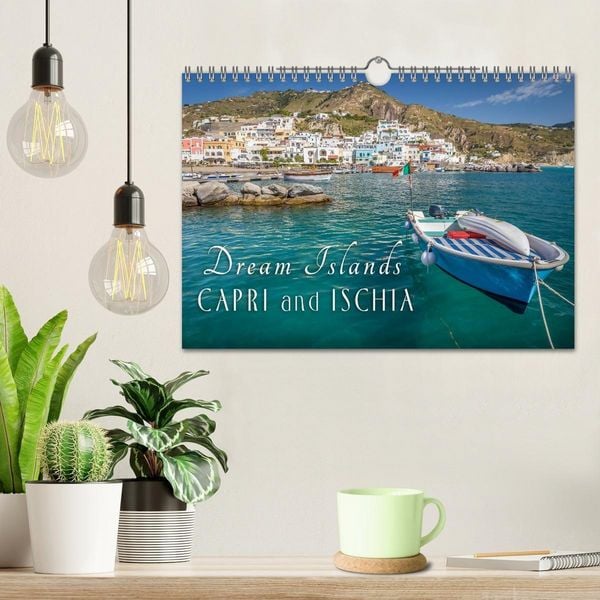Produktbild: Dream Islands Capri and Ischia (Wall Calendar 2027 DIN A4 landscape), CALVENDO 12 Month Wall Calendar