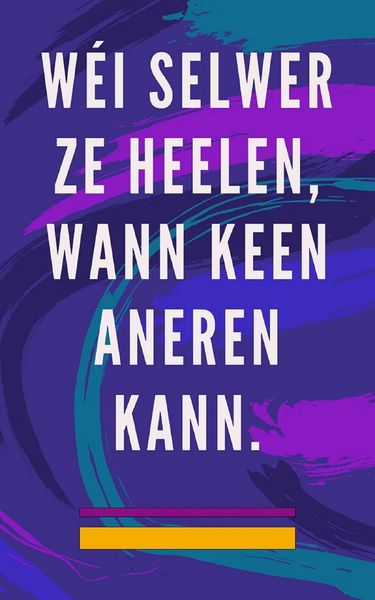 Produktbild: W&eacute;i Selwer ze Heelen, Wann Keen Aneren Kann.