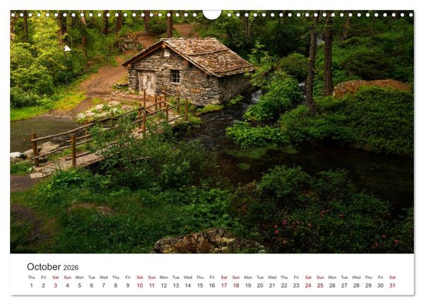 Produktbild: Aosta Valley and its nature (Wall Calendar 2026 DIN A3 landscape), CALVENDO 12 Month Wall Calendar
