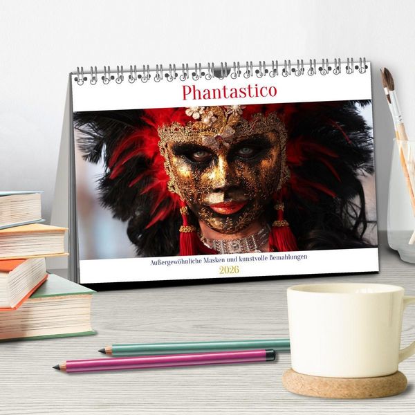 Produktbild: Phantastico (Tischkalender 2026 DIN A5 quer), CALVENDO Monatskalender