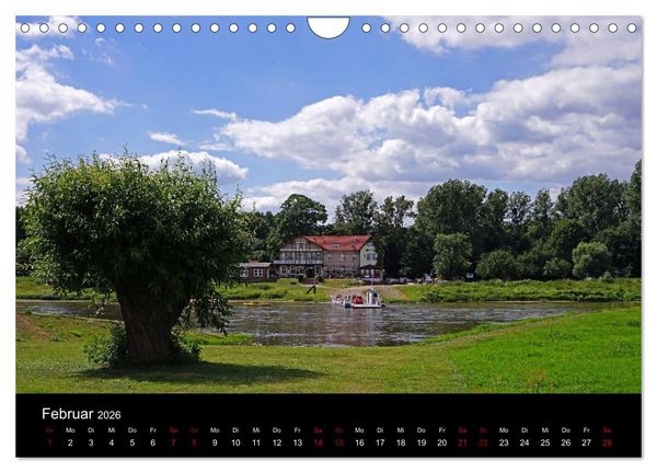Produktbild: Elberadweg Coswig (Anhalt) (Wandkalender 2026 DIN A4 quer), CALVENDO Monatskalender