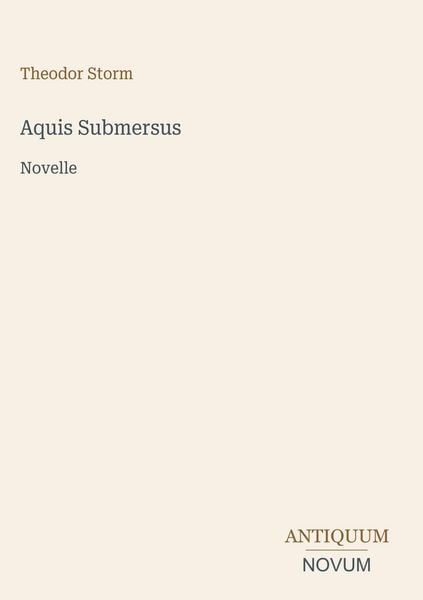 Produktbild: Aquis Submersus