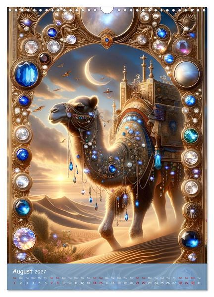 Produktbild: The Art of Power Animals (Wall Calendar 2027 DIN A3 portrait), CALVENDO 12 Month Wall Calendar