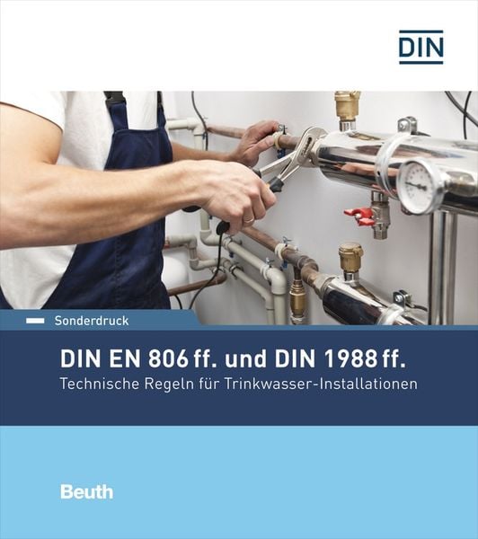 DIN EN 806 ff. und DIN 1988 ff., Sonstige von , DIN Media, 978-3-410-30808-9
