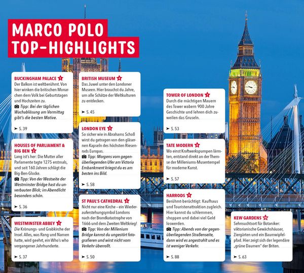 Produktbild: MARCO POLO Reisef&uuml;hrer London