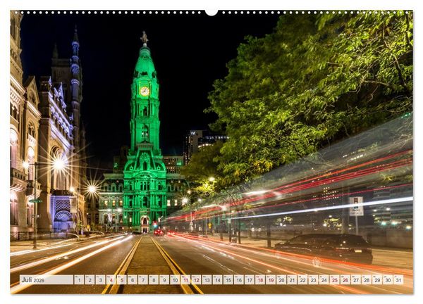 Produktbild: PHILADELPHIA Historie und Moderne (Wandkalender 2026 DIN A2 quer), CALVENDO Monatskalender