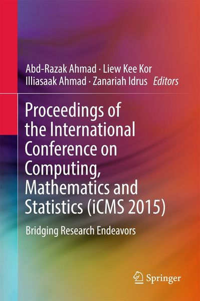 Produktbild: Proceedings of the International Conference on Computing, Mathematics and Statistics (iCMS 2015)
