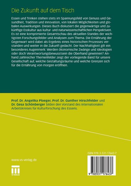 Produktbild: Die Zukunft auf dem Tisch