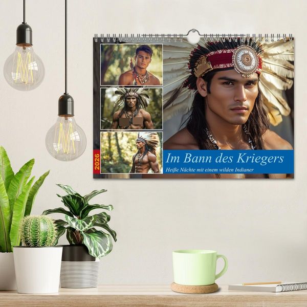 Produktbild: Im Bann des Kriegers (Wandkalender 2026 DIN A4 quer), CALVENDO Monatskalender