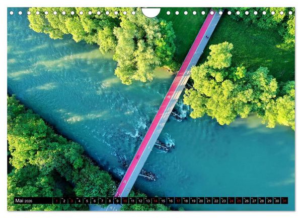 Produktbild: Kempten im Allg&auml;u, die &auml;lteste Stadt Deutschlands (Wandkalender 2026 DIN A4 quer), CALVENDO Monatskalender
