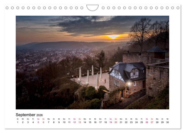 Produktbild: Marburger Ansichten (Wandkalender 2026 DIN A4 quer), CALVENDO Monatskalender