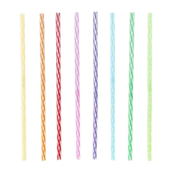 Produktbild: Rainbow Reusable Straws S/24 11"