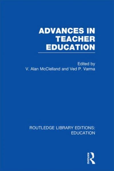 Produktbild: Advances in Teacher Education (RLE Edu N)