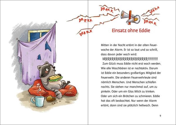 Produktbild: Die Tier-Feuerwehr (Band 1) - Ein Waschb&auml;r greift ein