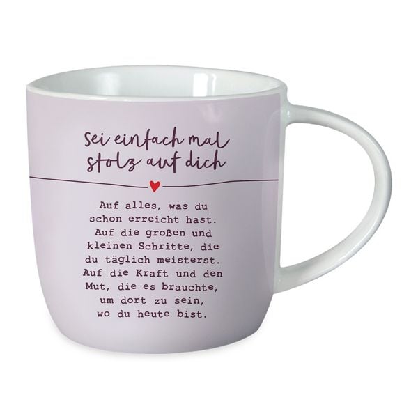 Produktbild: Tasse Gute Laune Sei einfach mal stolz auf dich