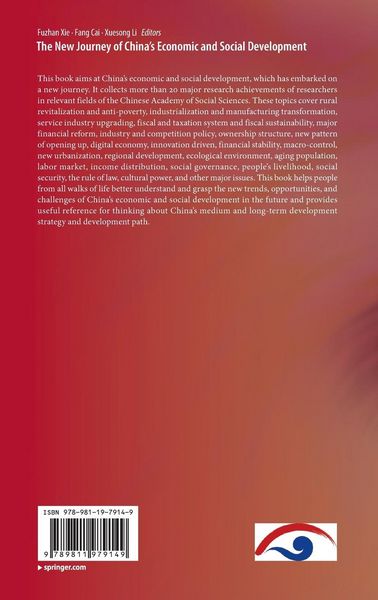 Produktbild: The New Journey of China&rsquo;s Economic and Social Development