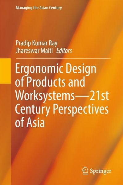 Produktbild: Ergonomic Design of Products and Worksystems - 21st Century Perspectives of Asia