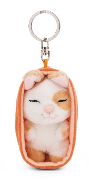 Produktbild: Schl&uuml;sselanh&auml;nger Sleeping Pets Karamell gepunkteter Hase