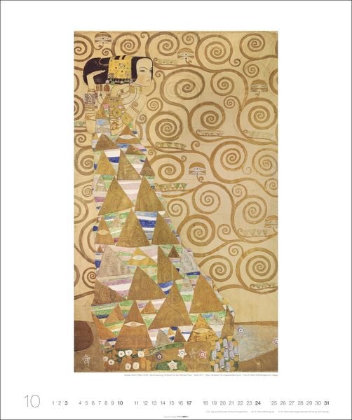 Produktbild: Gustav Klimt Edition Kalender 2027