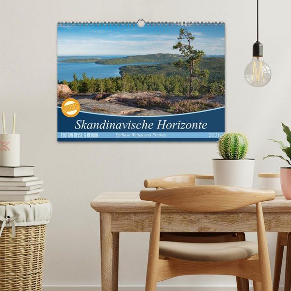 Produktbild: Skandinavische Horizonte (Wandkalender 2026 DIN A3 quer), CALVENDO Monatskalender
