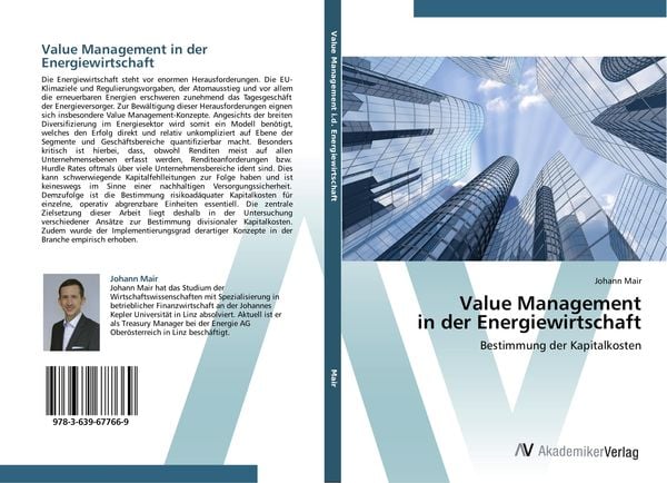 Value Management in der Energiewirtschaft, Taschenbuch von Johann Mair, AV Akademikerverlag, 9783639677669