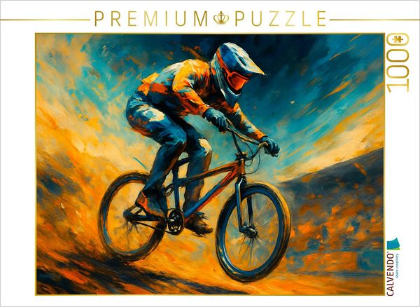 Produktbild: CALVENDO Puzzle Sprung ins Freie | 1000 Teile Lege-Gr&ouml;&szlig;e 64x48cm Foto-Puzzle f&uuml;r gl&uuml;ckliche Stunden